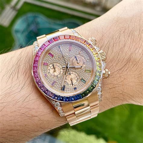 rolex rainbow daytona price|Rolex daytona rainbow 2022 price.